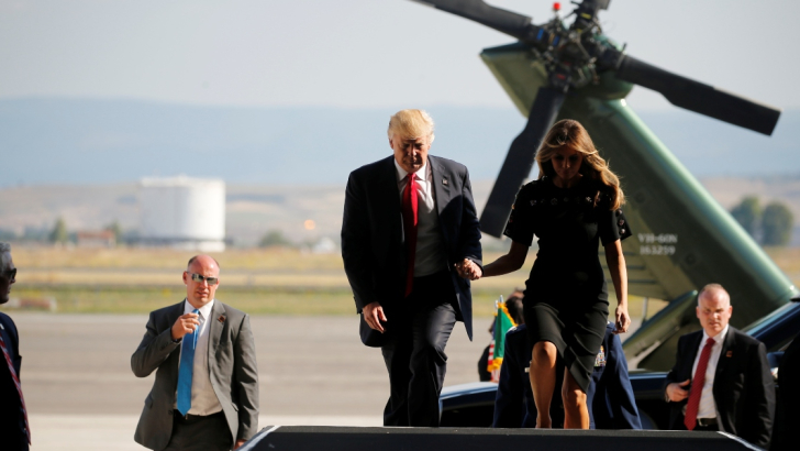 Donald e Melania Trump