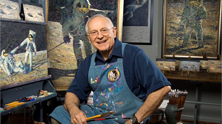 L’astronauta Alan Bean (Credits: Smithsonian Institution)
