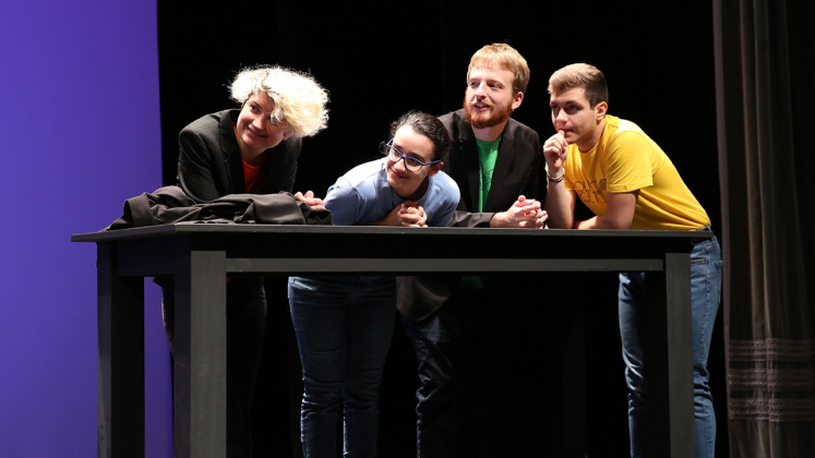 Politico poetico, Teatro dell'Argine. Foto di Luciano Paselli