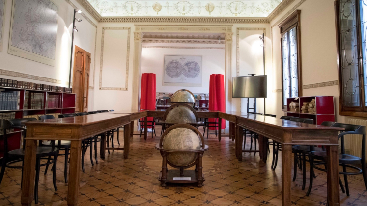 Gli spazi del Museo di Geografia, Università di Padova Gli spazi del Museo di Geografia, Università di Padova