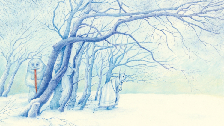 Il cavaliere del secchio di Franz Kafka, tradotto da Anita Raja e illustrato da Anais Tonelli, Topipittori Il cavaliere del secchio di Franz Kafka, tradotto da Anita Raja e illustrato da Anais Tonelli, Topipittori