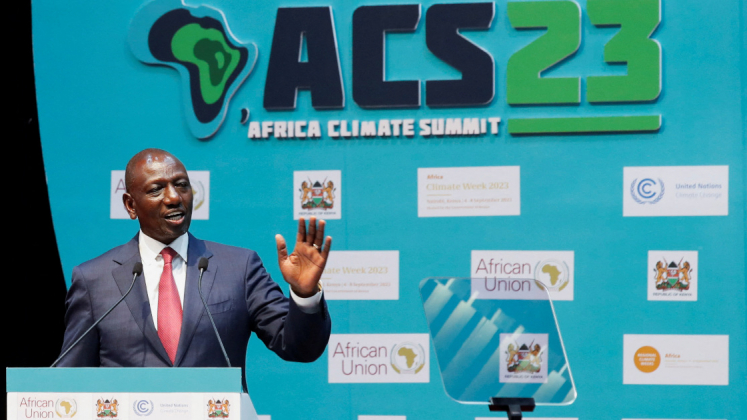 William Ruto African Climate Summit