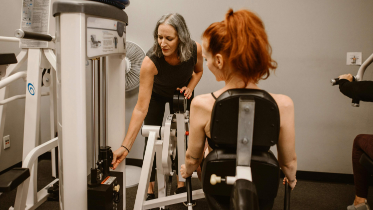 Donne in palestra