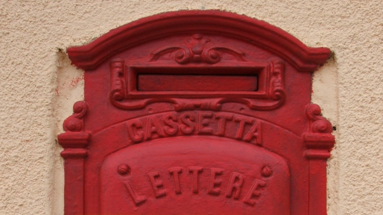vecchia cassetta delle lettere