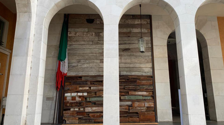 opera presente a Palazzo del Bo